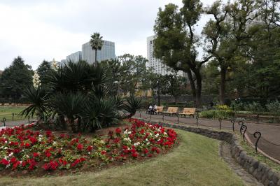 初冬の東京旅♪　Vol.22　☆「日比谷公園」：秋冬の花々と紅葉の風景♪