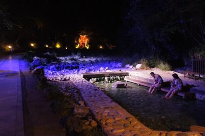 2020年９月　GOTOトラベルで行くはじめての草津温泉はライトアップがきれいだった！