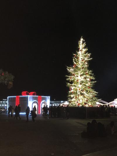 5・7歳児連れ、新横浜プリンスホテル宿泊＆赤レンガクリスマス夜景