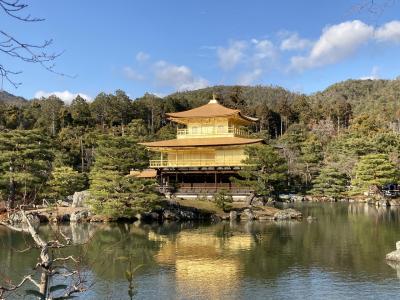 謹賀新年　屋根葺き替えでピカピカの金閣寺☆秀吉ゆかりの豊国神社