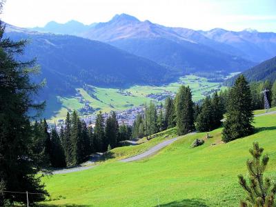 １１．スイス鉄道の旅 (記録) ６日目：スイス東部の保養地ダボス