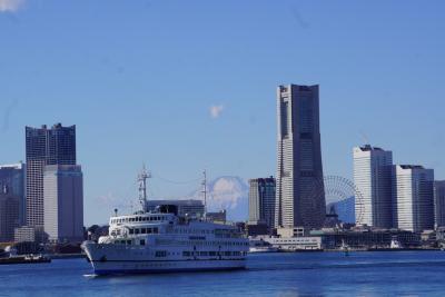 ホテルステイで年越し、元旦クルーズで海から横浜を眺めました