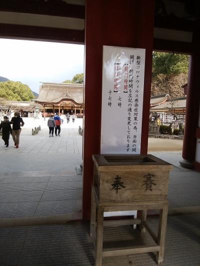 コロナ禍の幸先詣で ('20年12月)