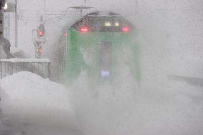 きた北海道フリーパスで行く真冬の宗谷本線、入場券集めの旅　1日目：旭川にたどり着け！【鉄道旅行】