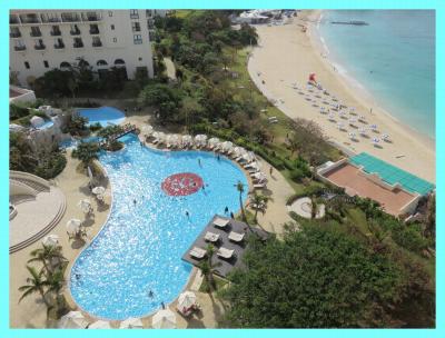 やっぱ沖縄2014（５）アリビラ（ハナハナのランチブッフェ　金紗紗のディナー）＆ダイビングライセンス合格♪