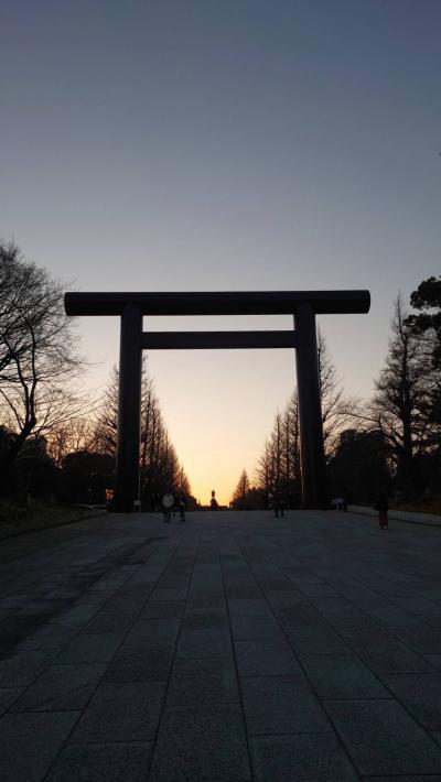 新年祈願　靖国神社　東京大神宮