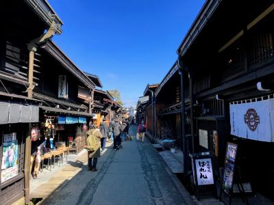 冬の下呂＆高山・帰りにちょこっと松本城　①　（素敵な古い街並みを歩きたい！そしてやっぱり温泉三昧♪）