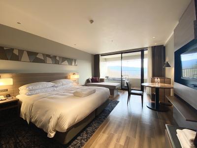 「伊豆マリオットホテル修善寺」これはいい！外資系ホテルの露天風呂付き客室でまったり♪