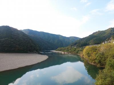 四国２０２０秋旅行記　【５】四万十川２（中流～下流）