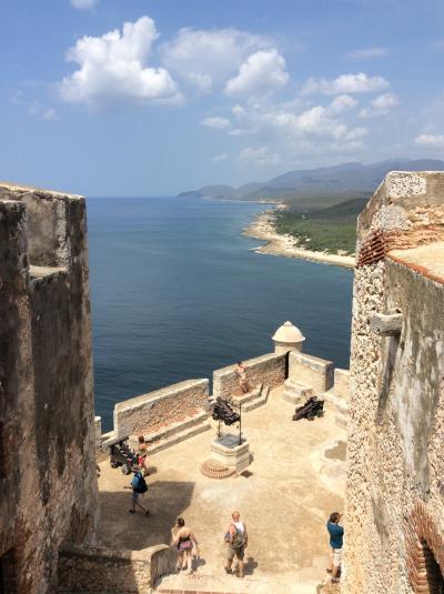 明るく社会主義を貫くカリブ海の宝島、キューバ一人旅　８．モロ要塞からサンチャゴ湾の絶景を堪能する