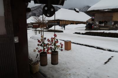 雪景色の会津若松と大内宿