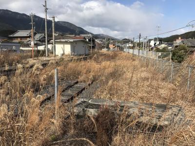 廃線跡を巡る～和歌山線北宇智駅のスイッチバックの遺構～