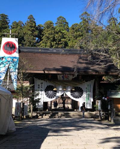 和歌山1泊2日旅行　2日目～熊野大社と谷瀬の吊り橋～