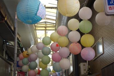 20210126-1 京都 古川町商店街まで、ぼんぼりみたいな提灯観に行くのですが…