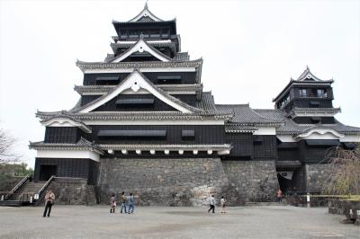 熊本城・阿蘇山