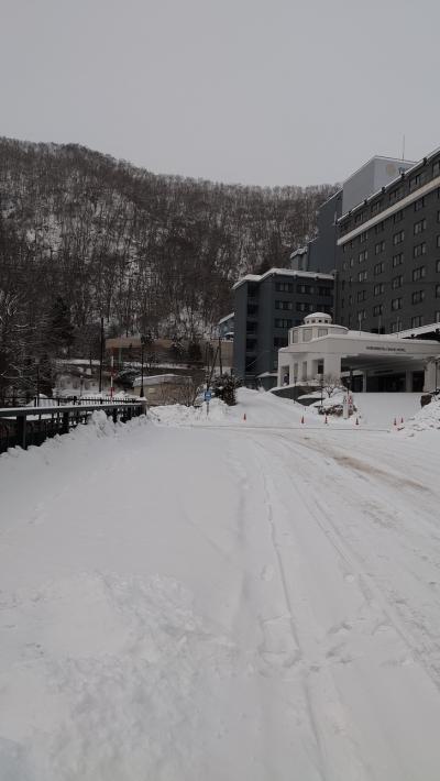 雪の登別温泉