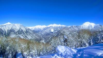 北アルプス展望♪福地山