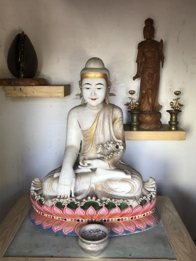 所沢・金乗院放光寺（山口観音）を参拝し、ミャンマーの平和を祈りました。