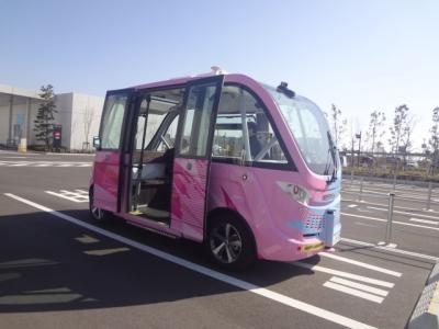 久しぶりの羽田空港-1　羽田イノベーション　city　【　自動運転バスに乗車】