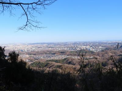 爺二人、三密を避けて、八王子城跡までポタリング、八王子城跡本丸までミニ登山 八王子 2021/02/19　