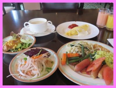 沖縄2014冬（７）アリビラ・ベルデマールの優雅な朝食