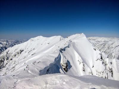 絶景の雪山♪谷川岳（＆おまけの春日山、白馬）