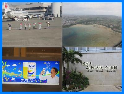 沖縄離島巡り2015（１）新石垣空港への空旅