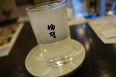 20210303-4 京都 鳥せい本店で、焼き鳥とかいただきながら、神聖の昼酒