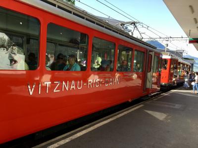 スイス　絶景に心奪われ、列車に心躍る１５日の旅　④【リギ鉄道】