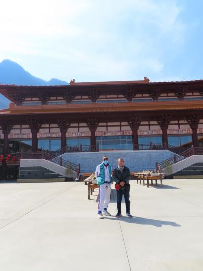 爺二人、相棒の運転で水沢観音(水沢寺)、仏光山(伊香保佛光山法水寺)、伊香保温泉を観光 2021/03/04