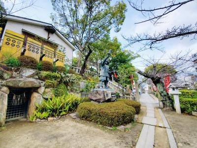 空堀商店街から玉造（真田丸）付近まで歩いた