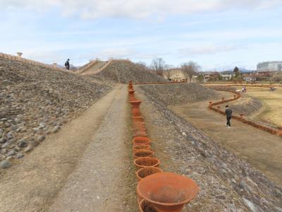 爺二人、相棒の運転で保渡田古墳群を観光 2021/03/05