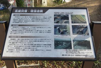 2021春、高蔵遺跡(3/4)：椿、杉原千畝・人道の道、高蔵公園、1号墳、6号墳らしい跡