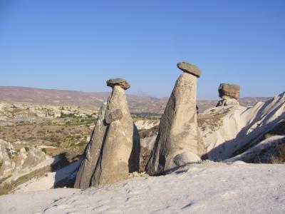 トルコ　絶景と歴史を感じるの旅　その1　カッパドキア　ギョレメ付近編