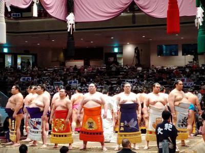 【東京】 1年半ぶりの大相撲観戦 【両国国技館】