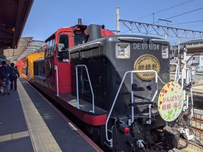 嵐山トロッコリベンジの旅（笑）