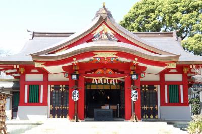 春の東京十社めぐり１日目（前半）☆品川神社・芝大神宮☆松島屋☆2021/03/24