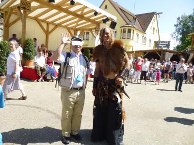 ドイツ2012年・麗しの5月：エッティンゲン侯爵家の町は中世祭りで大賑わいだった。