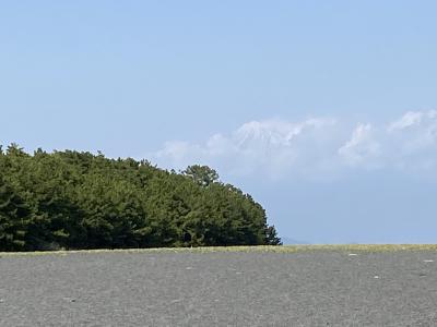 美保の松原で富士山探しと、久能山東照宮へお参り