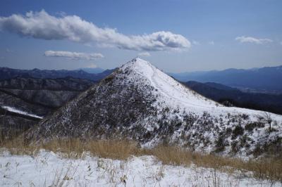 飯盛山　八ヶ岳展望の山へ雪山ハイキング