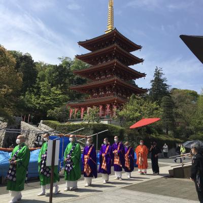 4月8日は花祭り・会社を休んで高幡不動尊（。。と、香港オンラインツアー♪）