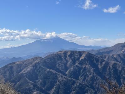 日向キャンプ場から大山へ