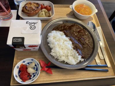 JAL農家レストラン　御料鶴でラウンジカレー・JALアグリポート　いちご狩り