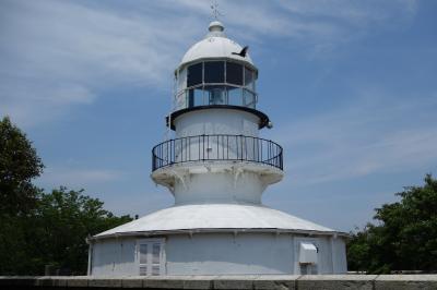 歴史を残す城下町臼杵と広大な海の光景関埼灯台