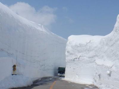 日帰り立山黒部アルペンルート50th☆雪の大谷14mの雪の壁・ふらふらするけど高山病ってやつ!?