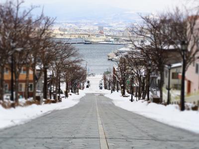 雪の函館。。。街歩記