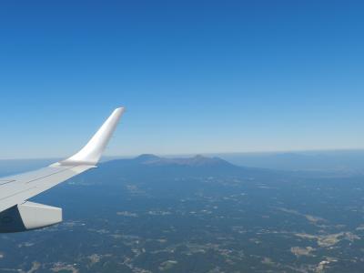 大阪（伊丹）→鹿児島／JAL◆2016年11月・大隅半島＆薩摩半島の旅《その１》