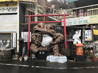 年末年始観光＆2Rゴルフ旅行～～♪♪(とってもユニーク"ガマランド"～名瀑"袋田の滝"～新宇都宮CC～東雲GC～"須賀神社"）