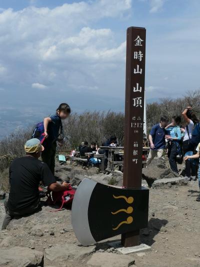 箱根外輪山、カヤトだらけの道を行く　part2：金時山