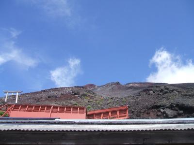 家族で三回目の富士山登山2008